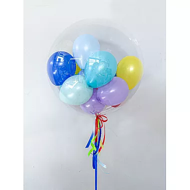 Шар Bubble 60 см № 20