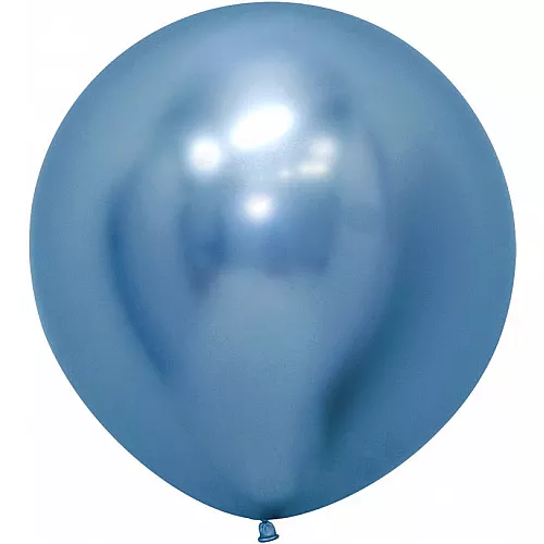 Шар (24'') Reflex, Зеркальный блеск, Синий (940), хром
